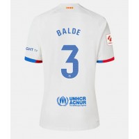 Barcelona Alejandro Balde #3 Vonkajší Ženy futbalový dres 2023-24 Krátky Rukáv